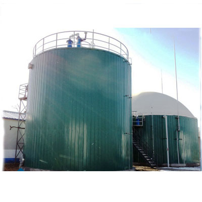 Inspección periódica del tanque de almacenamiento de gas industrial