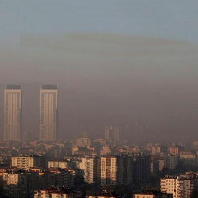 Medición de la contaminación del aire